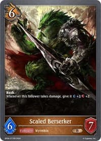 Scaled Berserker - BP04: Cosmic Mythos - Shadowverse: Evolve card