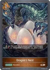 Dragon's Nest - BP04: Cosmic Mythos - Shadowverse: Evolve card