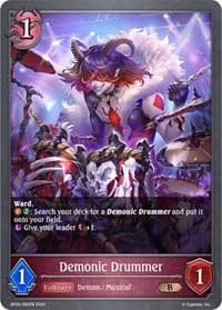 Demonic Drummer - BP04: Cosmic Mythos - Shadowverse: Evolve card