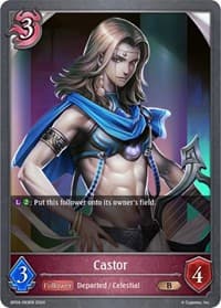 Castor - BP04: Cosmic Mythos - Shadowverse: Evolve card