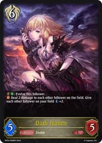 Dark Jeanne - BP04: Cosmic Mythos - Shadowverse: Evolve card