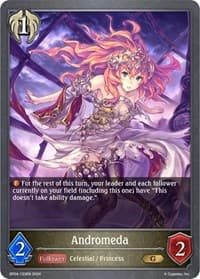 Andromeda - BP04: Cosmic Mythos - Shadowverse: Evolve card