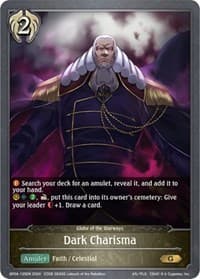 Dark Charisma - BP04: Cosmic Mythos - Shadowverse: Evolve card
