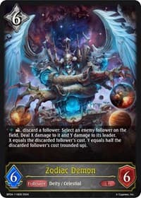 Zodiac Demon - BP04: Cosmic Mythos - Shadowverse: Evolve card