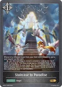 Staircase to Paradise - BP04: Cosmic Mythos - Shadowverse: Evolve card