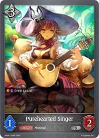 Purehearted Singer - BP04: Cosmic Mythos - Shadowverse: Evolve card