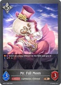 Mr. Full Moon - BP04: Cosmic Mythos - Shadowverse: Evolve card