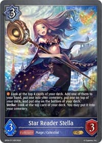 Star Reader Stella - P11EN (Foil) - BP04: Cosmic Mythos - Shadowverse: Evolve card