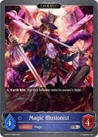 Magic Illusionist (Evolved) - P14EN (Foil) - BP04: Cosmic Mythos - Shadowverse: Evolve card