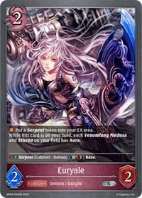 Euryale - P24EN (Foil) - BP04: Cosmic Mythos - Shadowverse: Evolve card