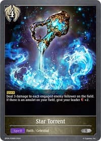 Star Torrent - P28EN (Foil) - BP04: Cosmic Mythos - Shadowverse: Evolve card