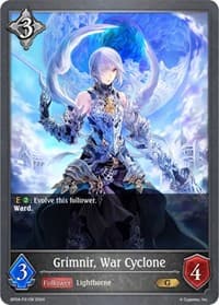 Grimnir, War Cyclone - P31EN (Foil) - BP04: Cosmic Mythos - Shadowverse: Evolve card