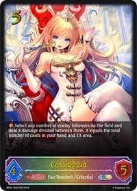 Cassiopeia (SL) - BP04: Cosmic Mythos - Shadowverse: Evolve card