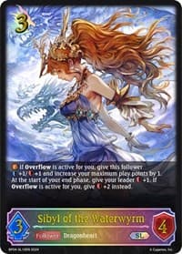 Sibyl of the Waterwyrm (SL) - BP04: Cosmic Mythos - Shadowverse: Evolve card