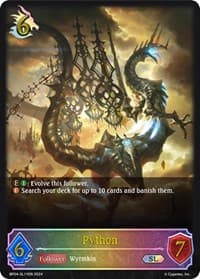 Python (SL) - BP04: Cosmic Mythos - Shadowverse: Evolve card