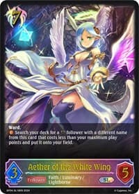 Aether of the White Wing (SL) - BP04: Cosmic Mythos - Shadowverse: Evolve card