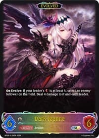 Dark Jeanne (Evolved) (SL) - BP04: Cosmic Mythos - Shadowverse: Evolve card