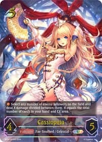 Cassiopeia (U) - BP04: Cosmic Mythos - Shadowverse: Evolve card