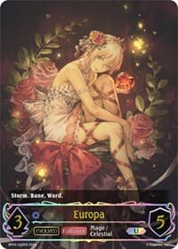 Europa (Evolved) (U) - BP04: Cosmic Mythos - Shadowverse: Evolve card