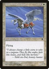 Armored Pegasus - Tempest - Magic: The Gathering card