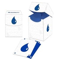 Mana 8 Island 100+ Deck Box for Magic: The Gathering - Ultra Pro Deck Boxes - Deck Boxes card