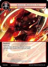 Ancient Heartfelt Fire - Starter Deck: Yokoshima - Force of Will card