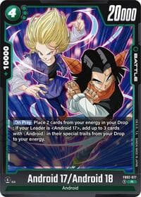 Android 17/Android 18 - Blazing Aura - Dragon Ball Super: Fusion World card
