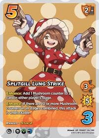 Splitgill Lung Strike - UniVersus: My Hero Academia: Girl Power - UniVersus card