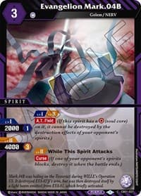 Evangelion Mark.04B - Collaboration Booster 01: Halo of Awakening - Battle Spirits Saga card