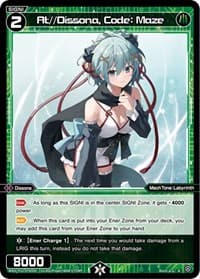 At//Dissona, Code: Maze - Dissonance Diva - WIXOSS card