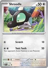 Shroodle - 099 - SV: Scarlet & Violet Promo Cards - Pokemon card