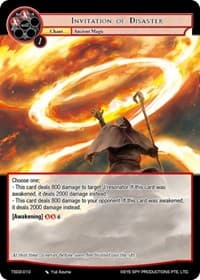 Invitation of Disaster - Starter Deck: Yokoshima - Force of Will card