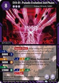 EVA-01 -Pseudo-Evolution 2nd Phase- - Collaboration Booster 01: Halo of Awakening - Battle Spirits Saga card