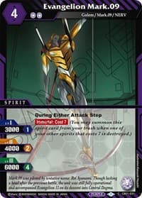 Evangelion Mark.09 - Collaboration Booster 01: Halo of Awakening - Battle Spirits Saga card