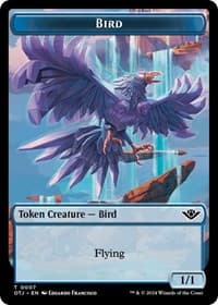 Bird // Plot Double-Sided Token - Outlaws of Thunder Junction - Magic: The Gathering card