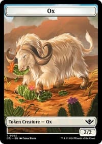 Ox Token - Outlaws of Thunder Junction - Magic: The Gathering card