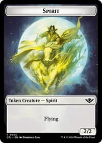 Spirit // Plot Double-Sided Token - Outlaws of Thunder Junction - Magic: The Gathering card