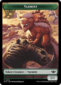Varmint // Plot Double-Sided Token - Outlaws of Thunder Junction - Magic: The Gathering card