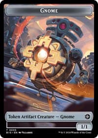 Gnome Token - Outlaws of Thunder Junction: The Big Score - Magic: The Gathering card