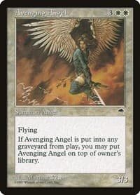Avenging Angel - Tempest - Magic: The Gathering card