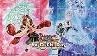 Yu-Gi-Oh! Day Game Mat: Rikka Queens Kanzashi and Teardrop (January 2022) - Konami Playmats - Playmats card