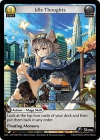Idle Thoughts - Promotional Cards - Grand Archive TCG card