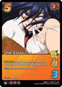 Dire Assault - UniVersus: My Hero Academia: Girl Power - UniVersus card