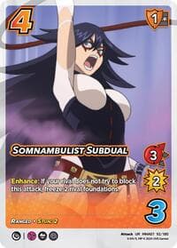 Somnambulist Subdual - UniVersus: My Hero Academia: Girl Power - UniVersus card