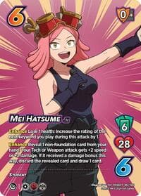 Mei Hatsume - UniVersus: My Hero Academia: Girl Power - UniVersus card