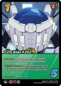 Cute Baby #202 - UniVersus: My Hero Academia: Girl Power - UniVersus card