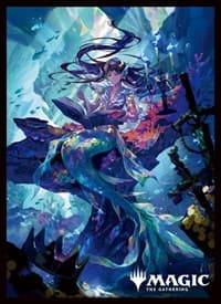 Rhystic Study (Anime Borderless) Limited Card Sleeves for Magic (80-Pack) - Wizards of the Coast Card Sleeves - Card Sleeves card