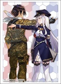 Bushiroad Sleeve Collection HG Vol.4092: Dengeki Bunko 86 -Eighty Six- - Shinei Nouzen & Vladilena Milize (75-Pack) - Bushiroad Card Sleeves - Card Sleeves card