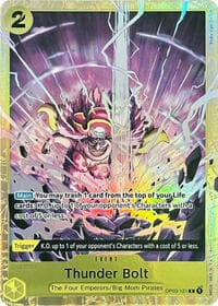 Thunder Bolt (Premium Card Collection -Best Selection Vol. 1-) - One Piece Promotion Cards - One Piece Card Game card