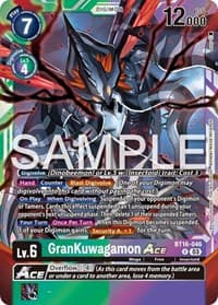 GranKuwagamon ACE - Beginning Observer - Digimon Card Game card